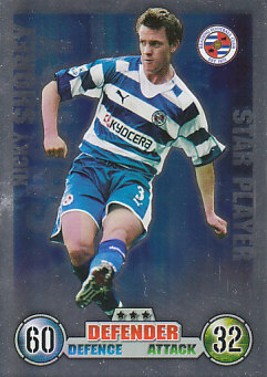 Nicky Shorey Reading 2007/08 Topps Match Attax Star player #351